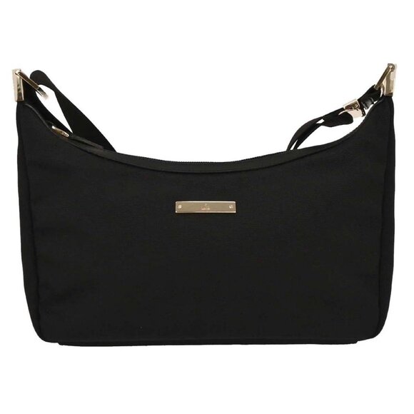Gucci Black Nylon Shoulder Bag 019 - Picture 1 of 11